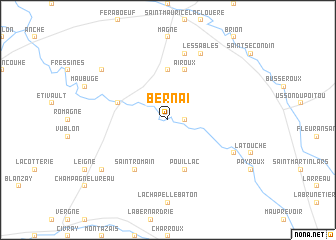 map of Bernai