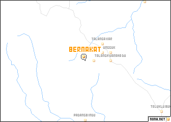 map of Bernakat