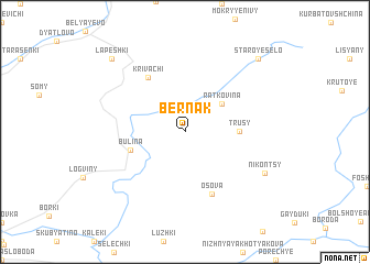 map of Bernak