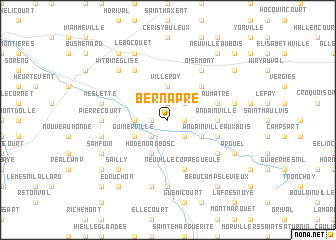 map of Bernapré