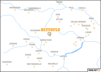 map of Bernardo