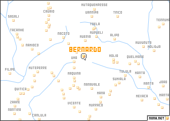 map of Bernardo