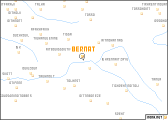 map of Bernat