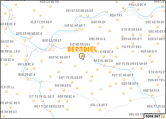 map of Berndiel