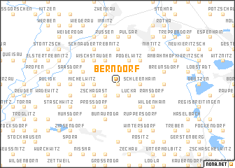 map of Berndorf