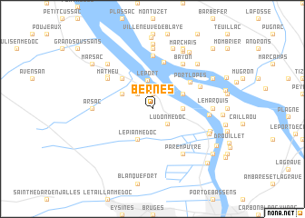 map of Bernes