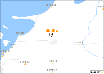 map of Berne