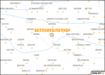 map of Bernhardinenhof