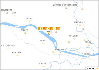 map of Bernheimer