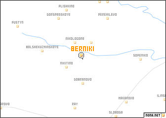 map of Berniki