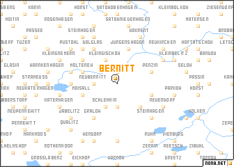 map of Bernitt