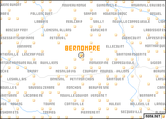 map of Bernompré