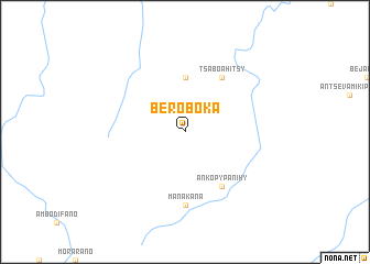 map of Beroboka