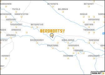 map of Berobontsy