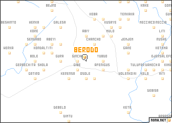 map of Berodo