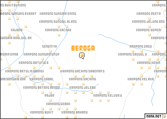 map of Beroga