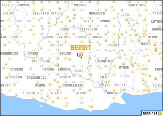 map of Beroit