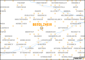 map of Berolzheim