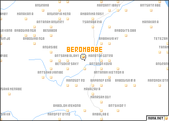 map of Berombabe