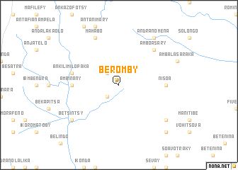 map of Beromby
