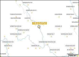 map of Berondra