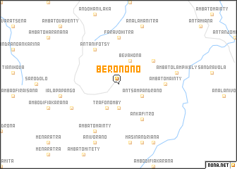 map of Beronono