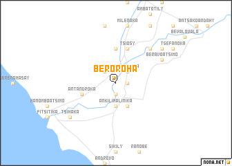 map of Beroroha