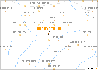 map of Beroy Atsimo