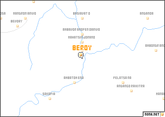 map of Beroy