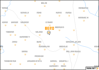 map of Bero