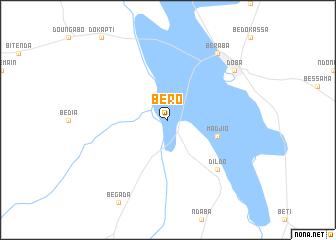 map of Béro