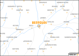 map of Berpodak