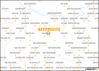 map of Berraguine