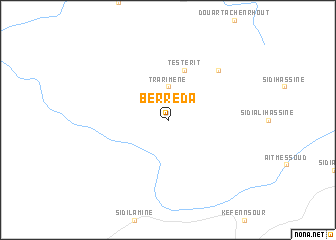 map of Berreda