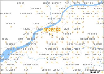 map of Berrega