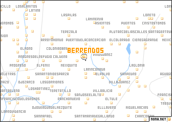 map of Berrendos