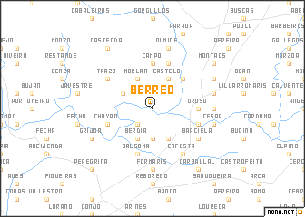 map of Berreo