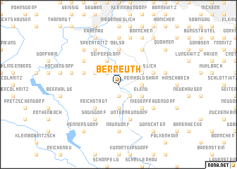 map of Berreuth