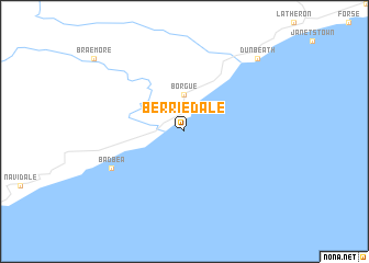 map of Berriedale