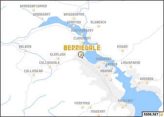 map of Berriedale