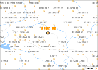 map of Berrien