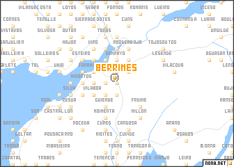 map of Berrimes