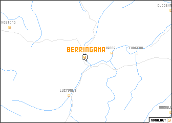 map of Berringama