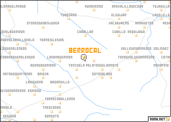 map of Berrocal