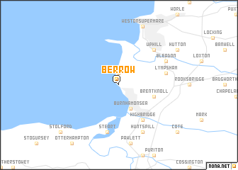 map of Berrow