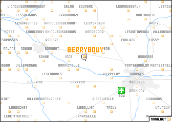 map of Berry-Bouy