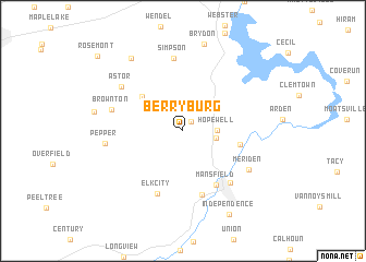 map of Berryburg