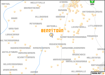 map of Berrytown