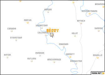 map of Berry