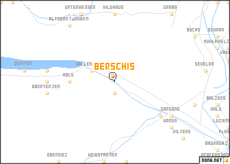 map of Berschis